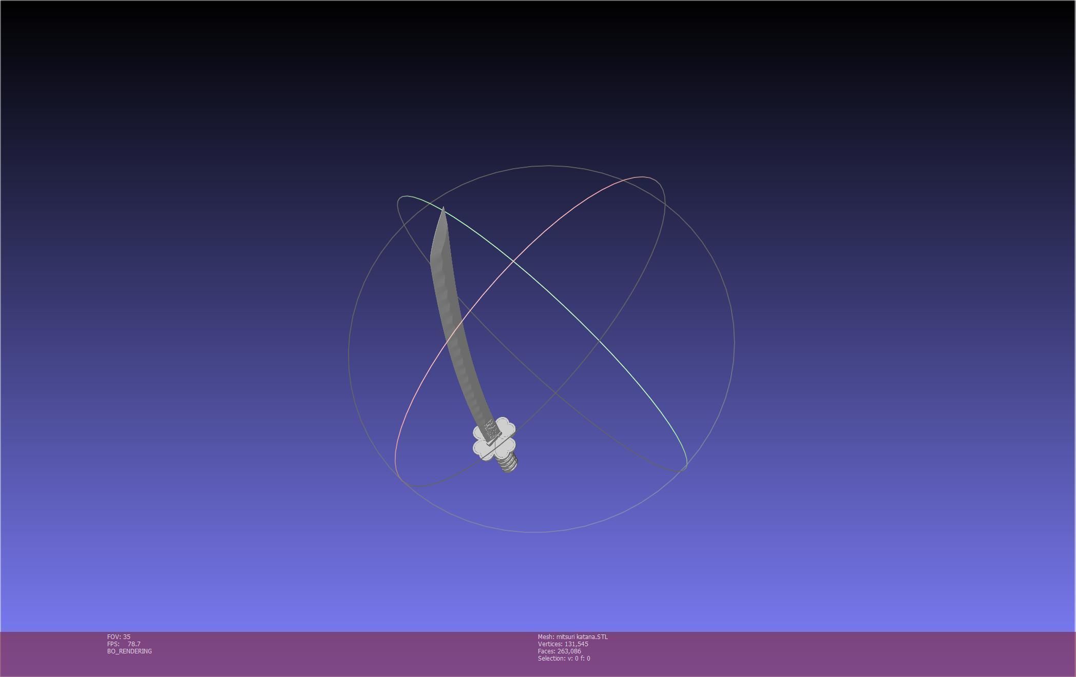 Demon Slayer Mitsuri Katana Printable Model 3D print model_44