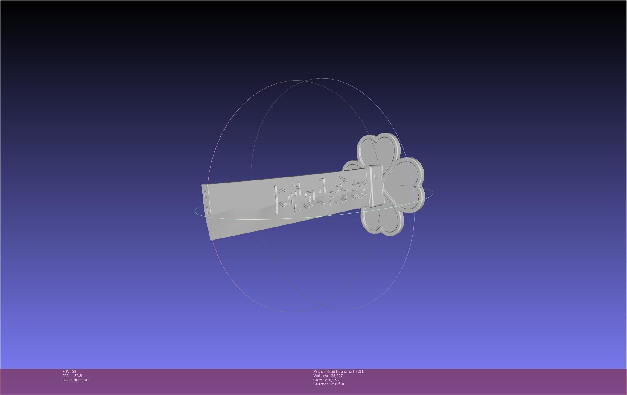 Demon Slayer Mitsuri Katana Printable Model 3D print model_80