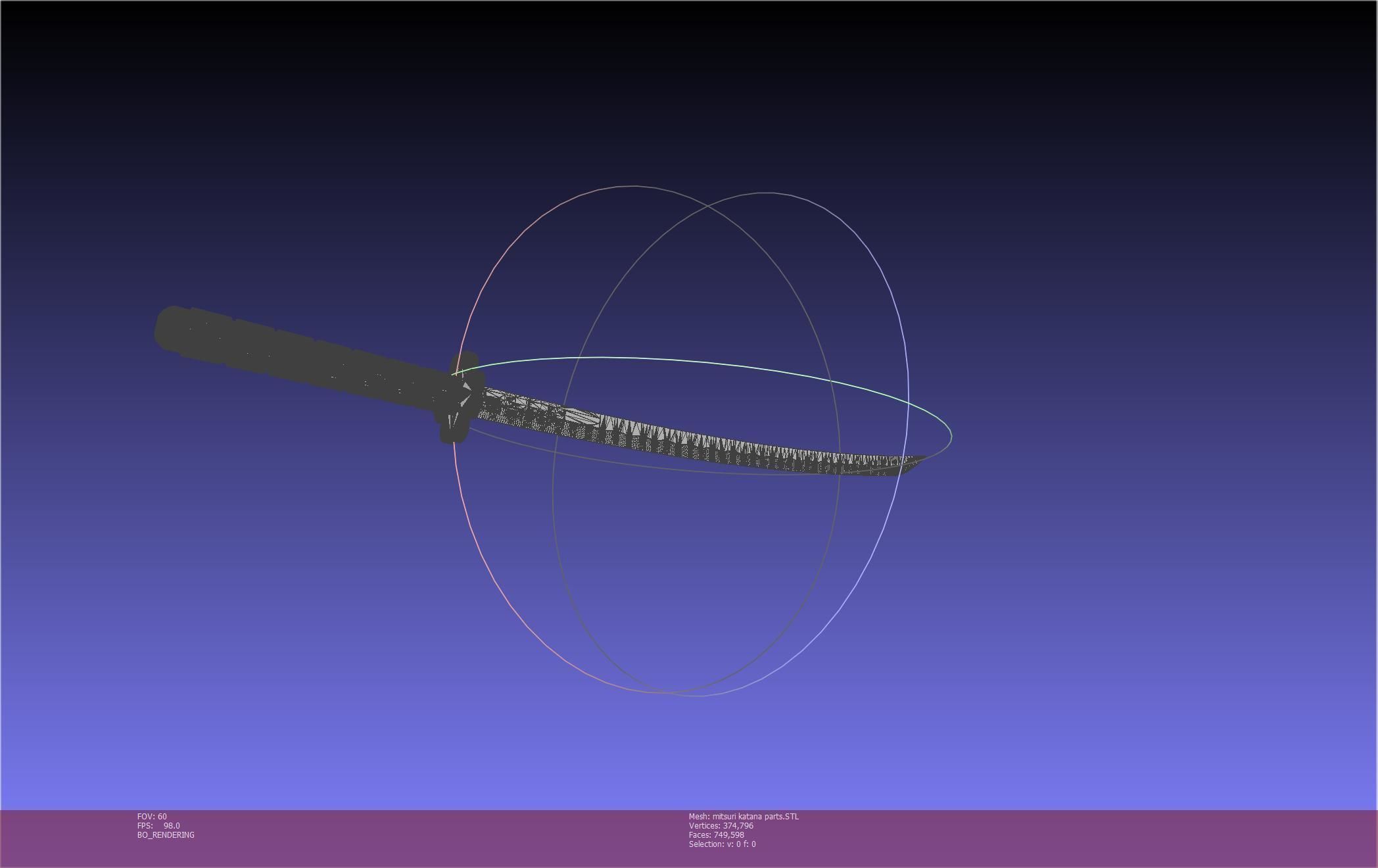 Demon Slayer Mitsuri Katana Printable Model 3D print model_122