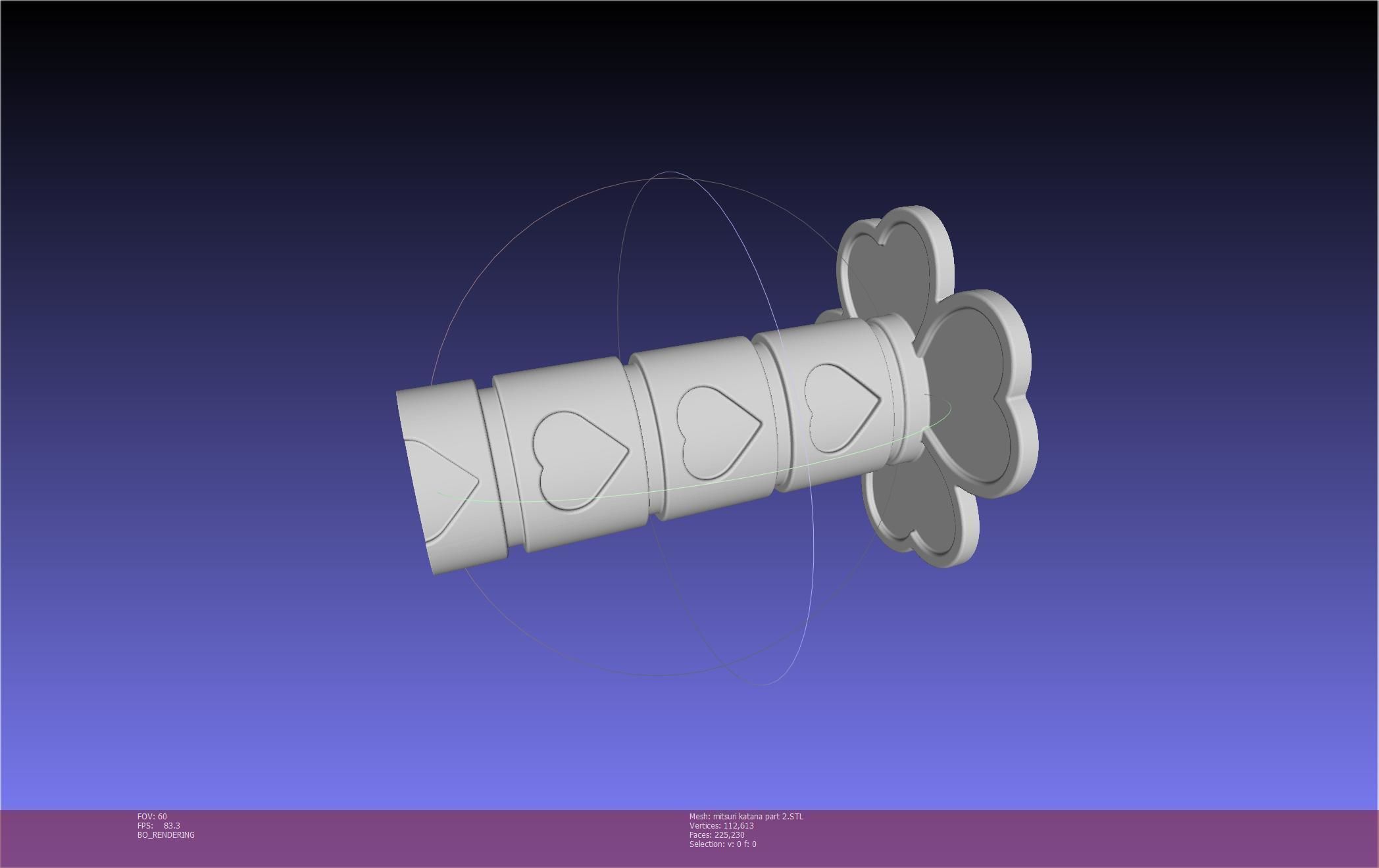 Demon Slayer Mitsuri Katana Printable Model 3D print model_78