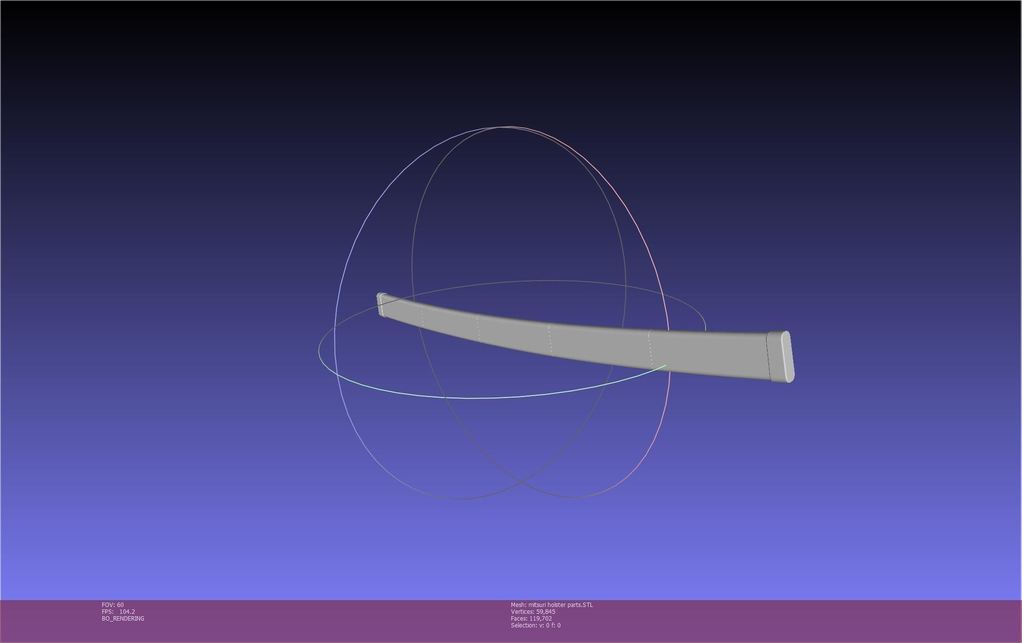 Demon Slayer Mitsuri Katana Printable Model 3D print model_146