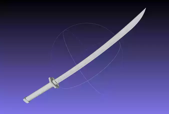 Demon Slayer Giyu Katana Printable Model 3D print model