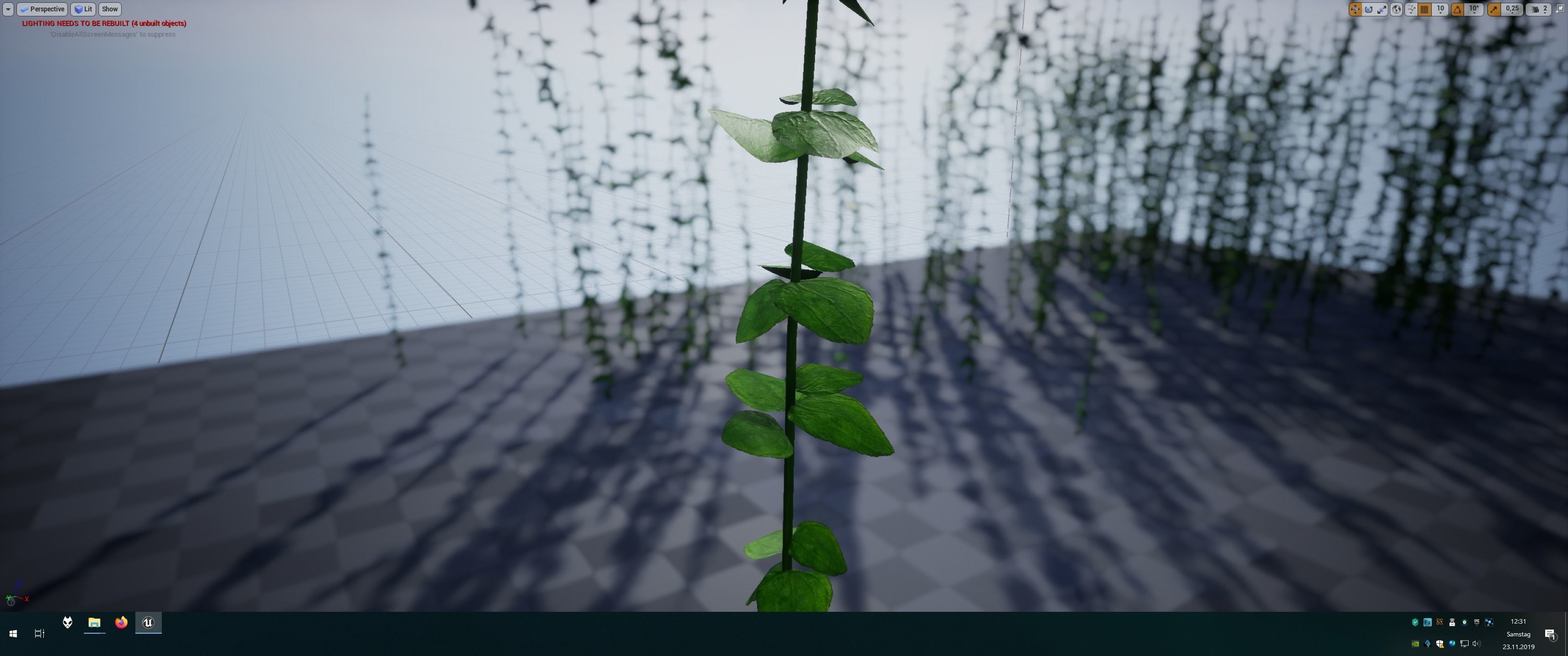 Waterweed - Vertex Low-poly 3D model_5