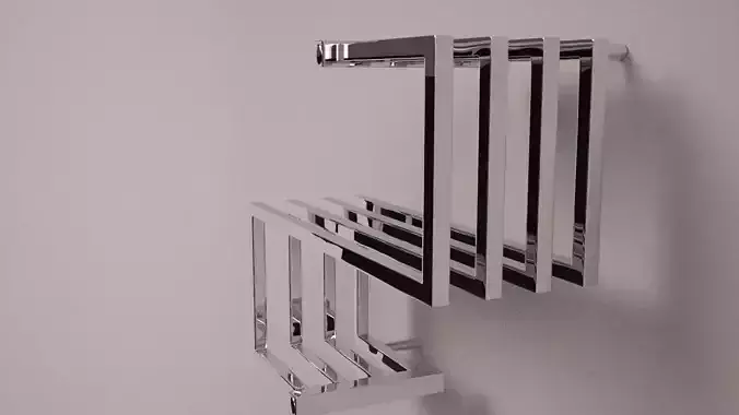 Heated towel rail Hammam 3D model