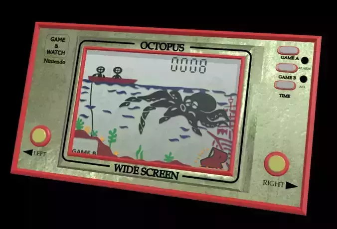 Nintendo Game and Watch Octopus-22