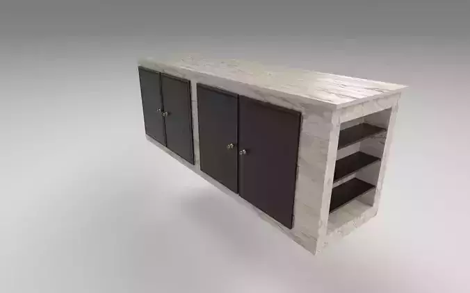 Marble Counter Island 