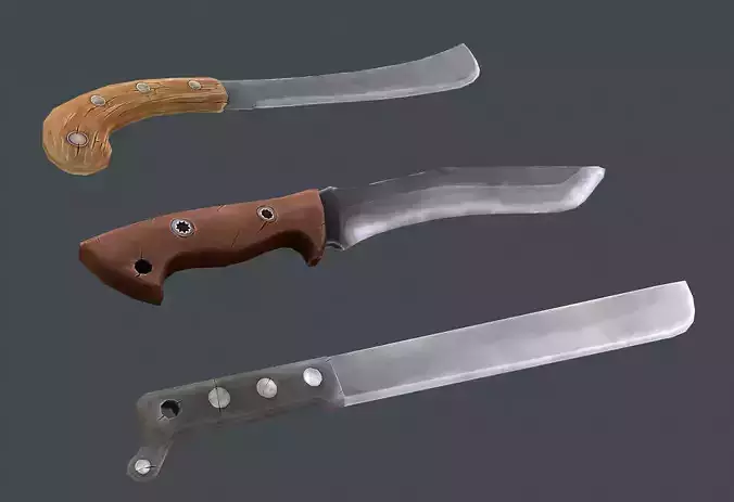 Stylized machete pack