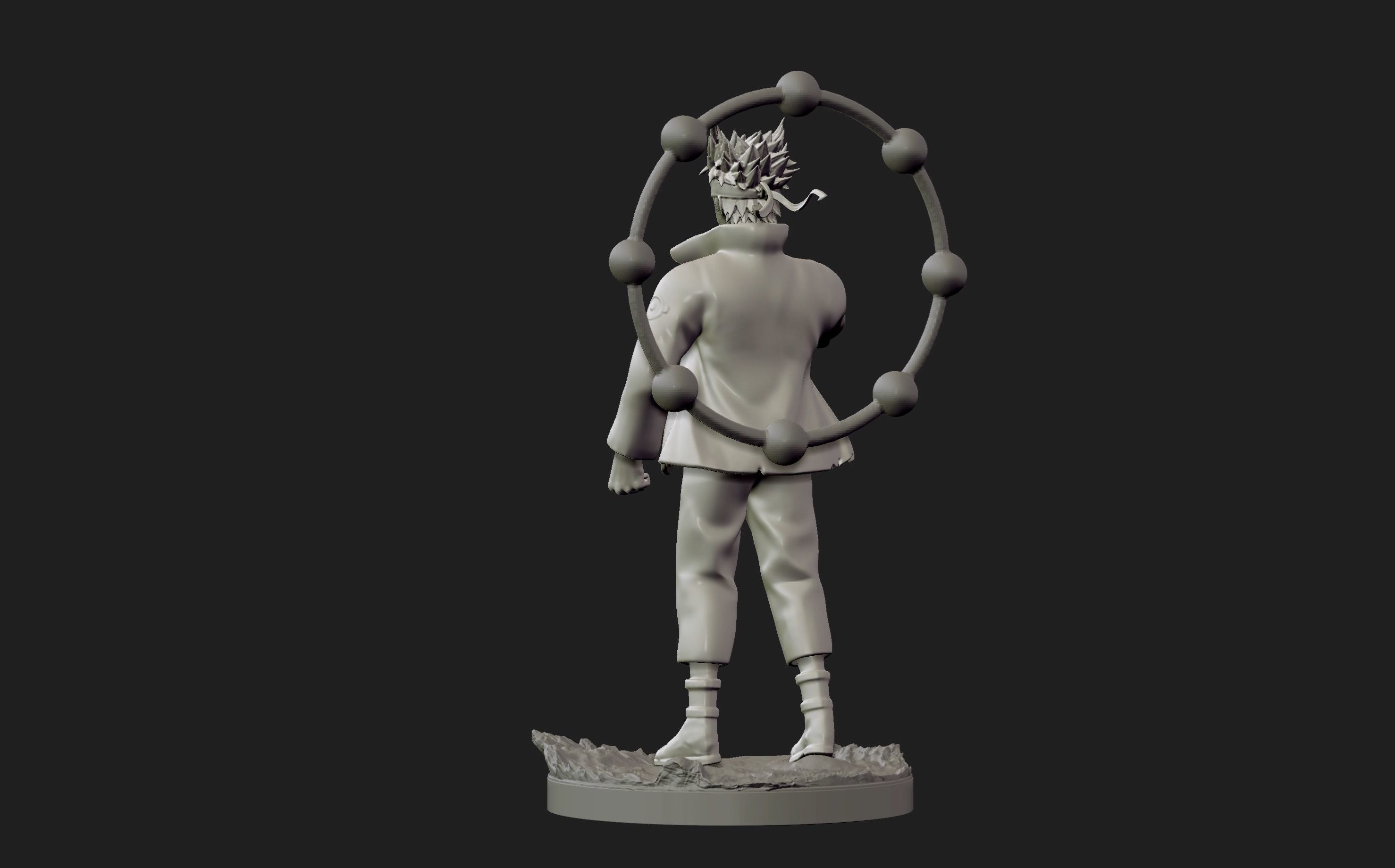 naruto six paths figurine 3d print 3D print model_15