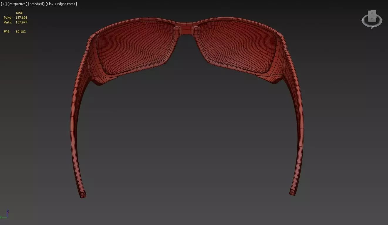 3d modeling sun glass 02 Free 3D model
