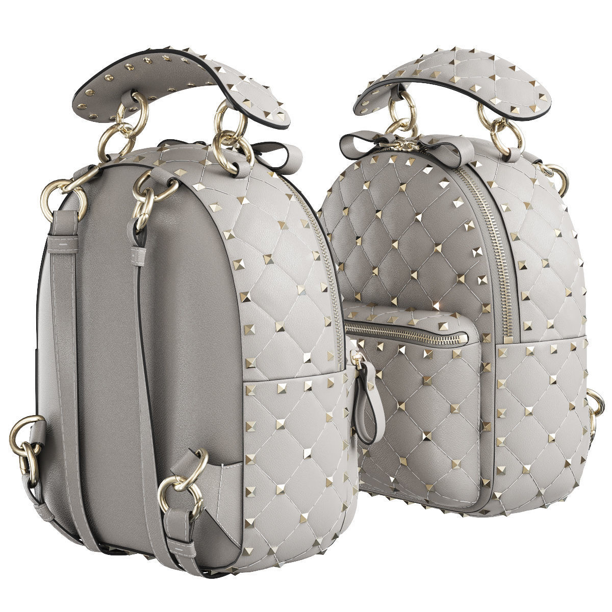 VALENTINO GARAVANI backpack 3D model_1