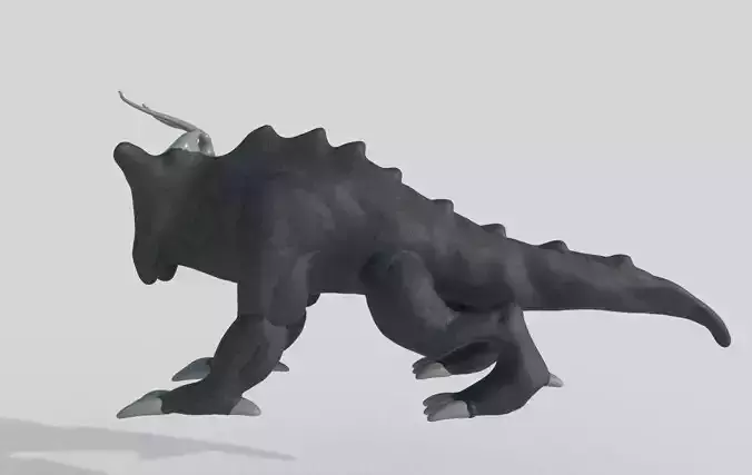 Hound creature 3D model