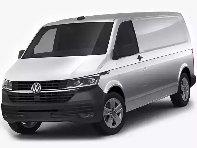 VW Transporter T61 panel van L2 3D model