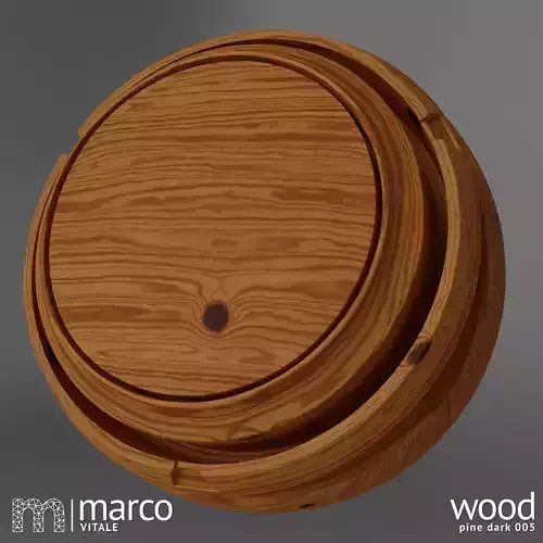 Seamless PBR Wood - Pine Dark 005