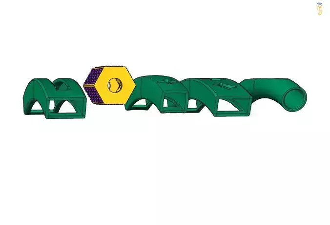 Bracelets gaming table 3D print model