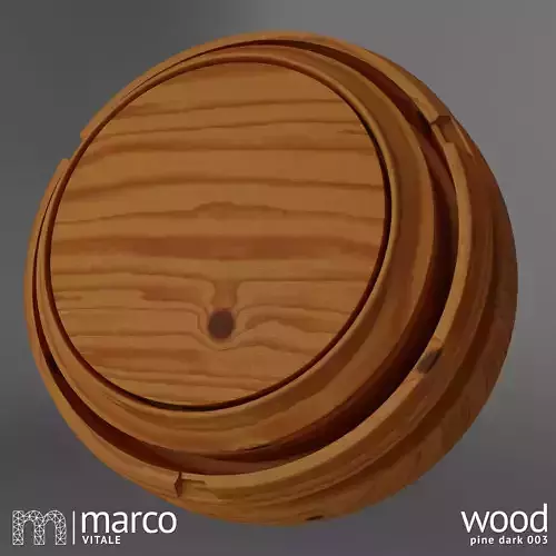 Seamless PBR Wood - Pine Dark 003