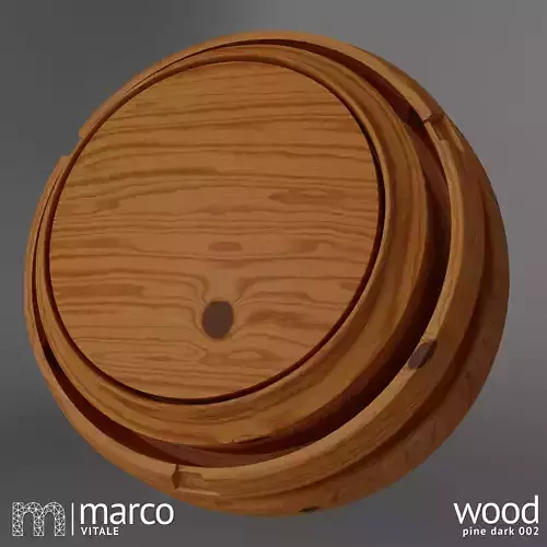 Seamless PBR Wood - Pine Dark 002