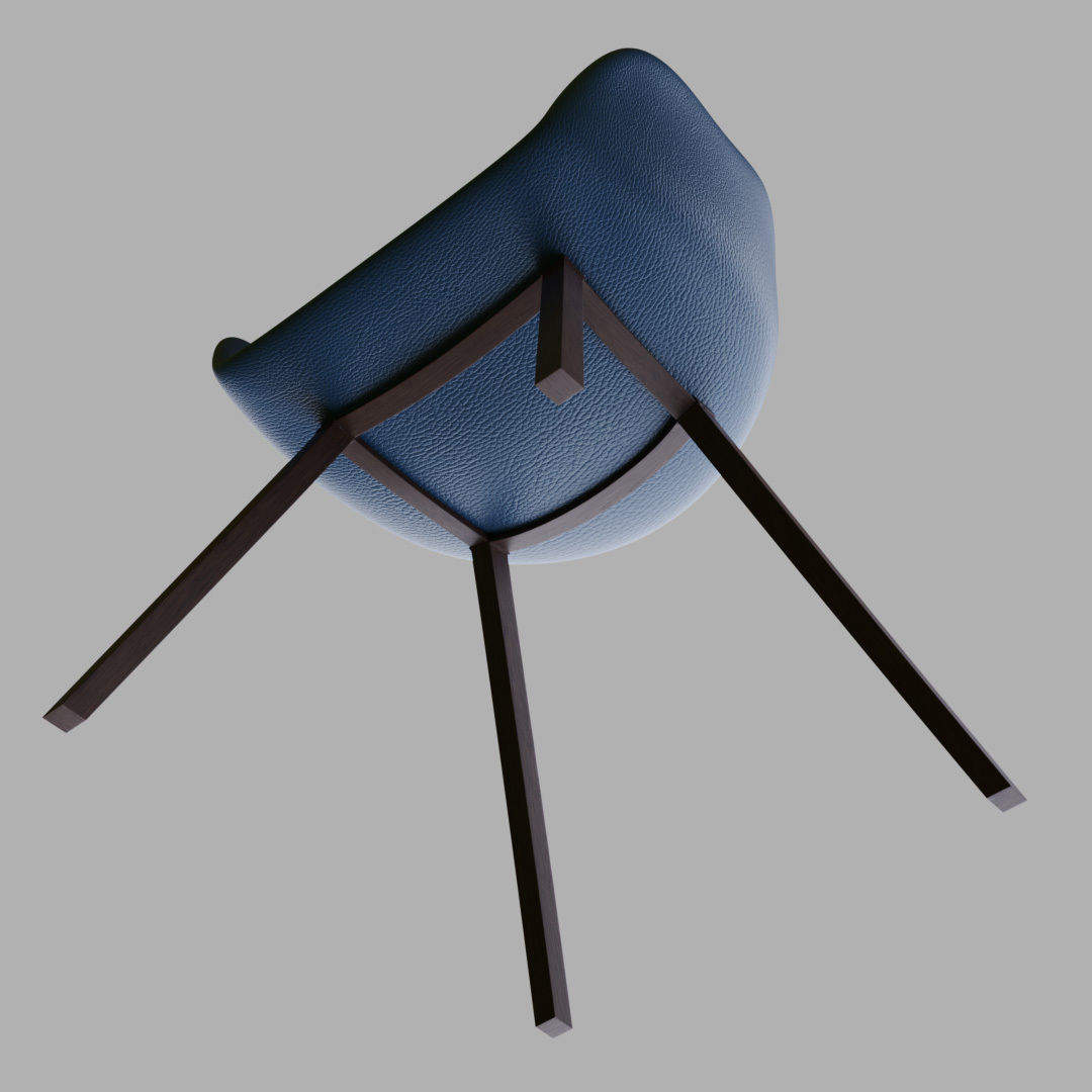 Cafe Seating setup 3D model_6