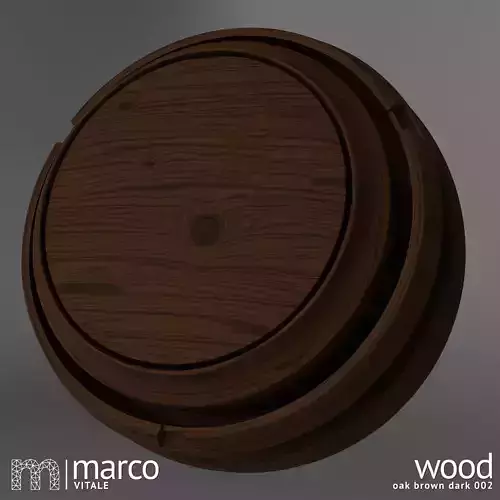 Seamless PBR Wood - Oak Brown Dark 002