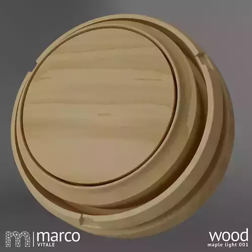 Seamless PBR Wood - Maple Light 001