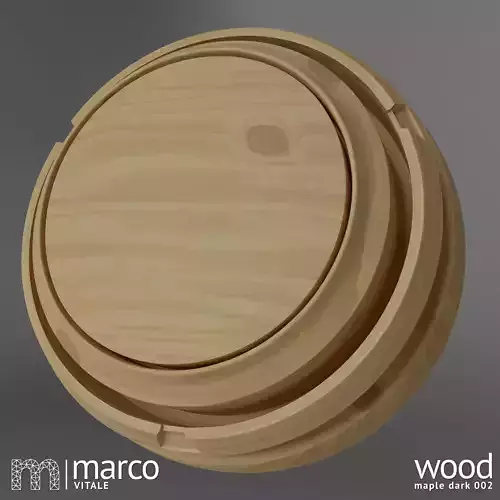 Seamless PBR Wood - Maple Dark 002