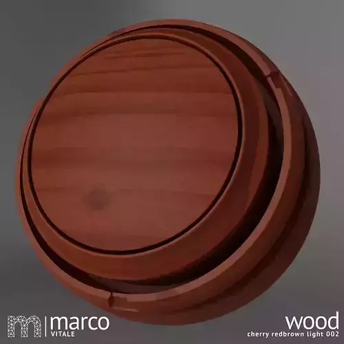 Seamless PBR Wood - Cherry Redbrown Light 002