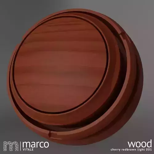 Seamless PBR Wood - Cherry Redbrown Light 001
