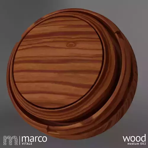 Free Seamless PBR Wood - Medium 002