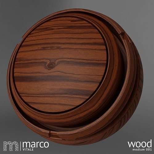 Free Seamless PBR Wood - Medium 001 Texture