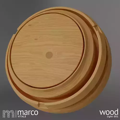 Free Seamless PBR Wood - Light 001