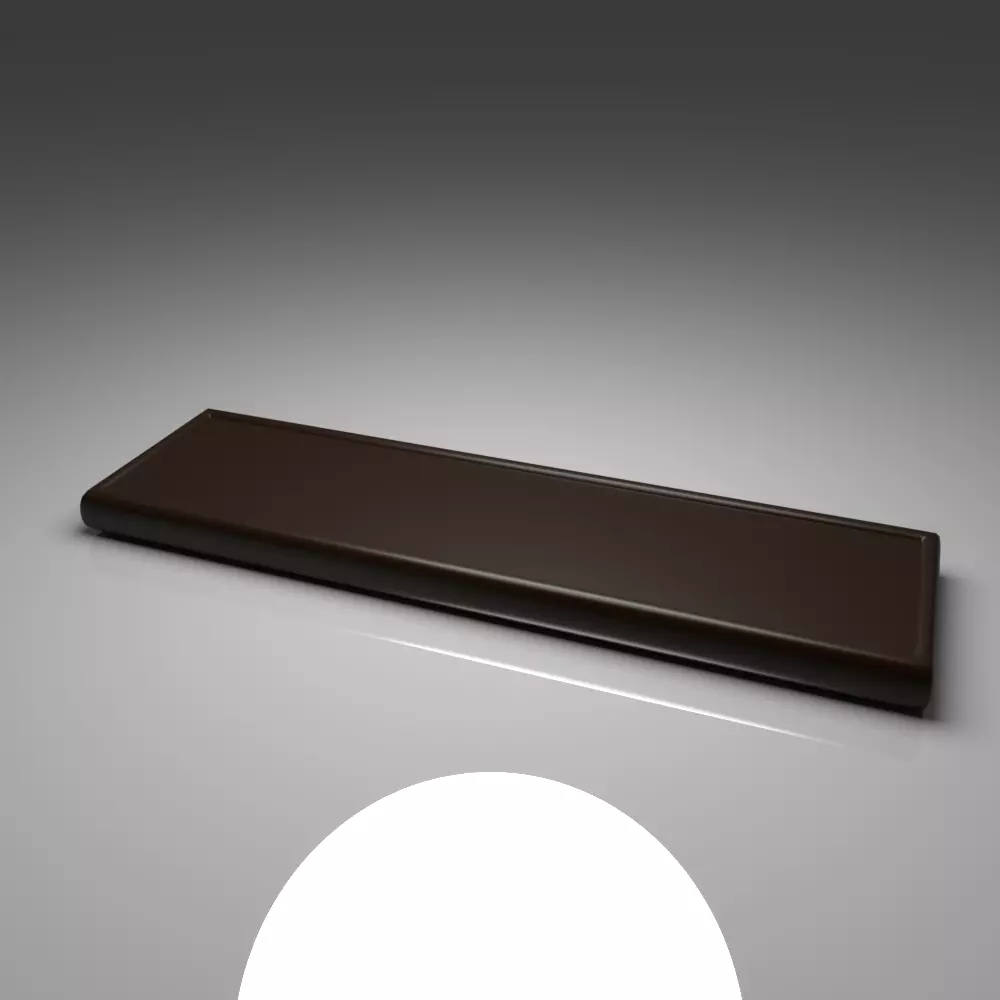 Dark Chocolate Bar 1 3D model_0