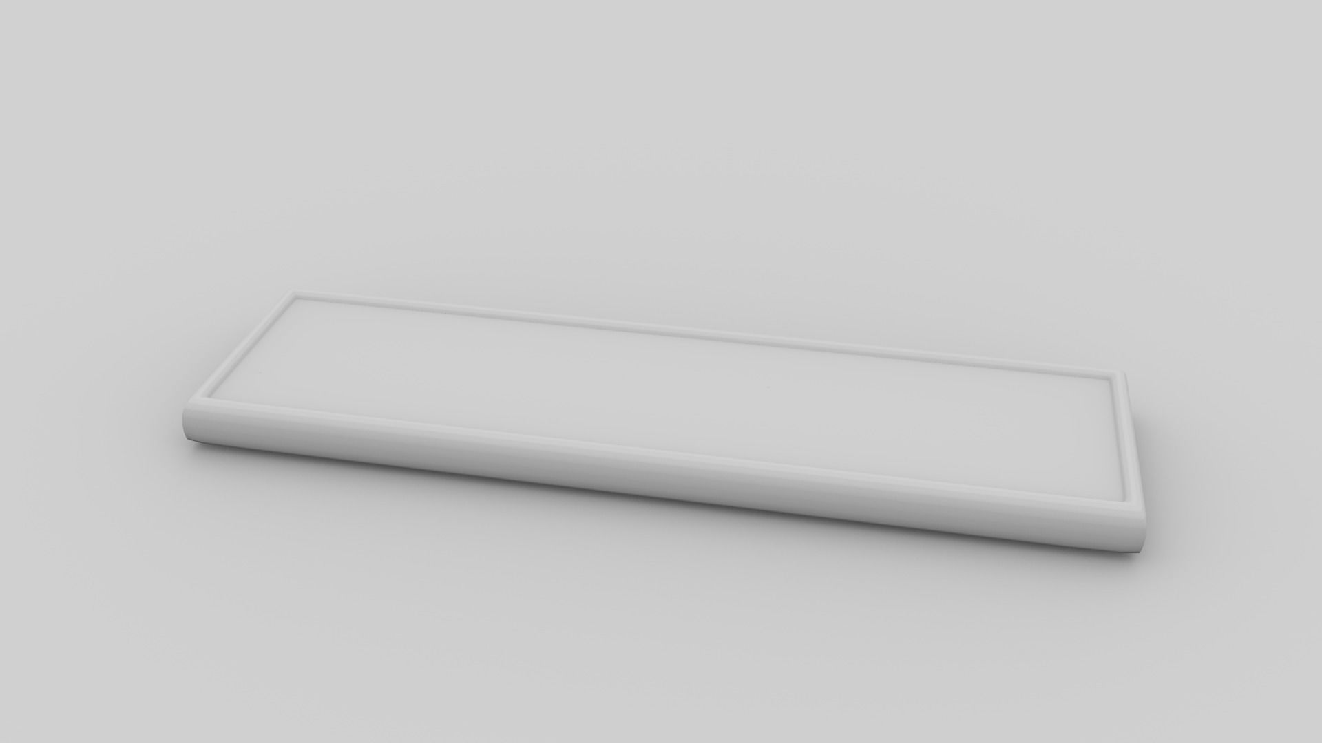 Dark Chocolate Bar 1 3D model_3