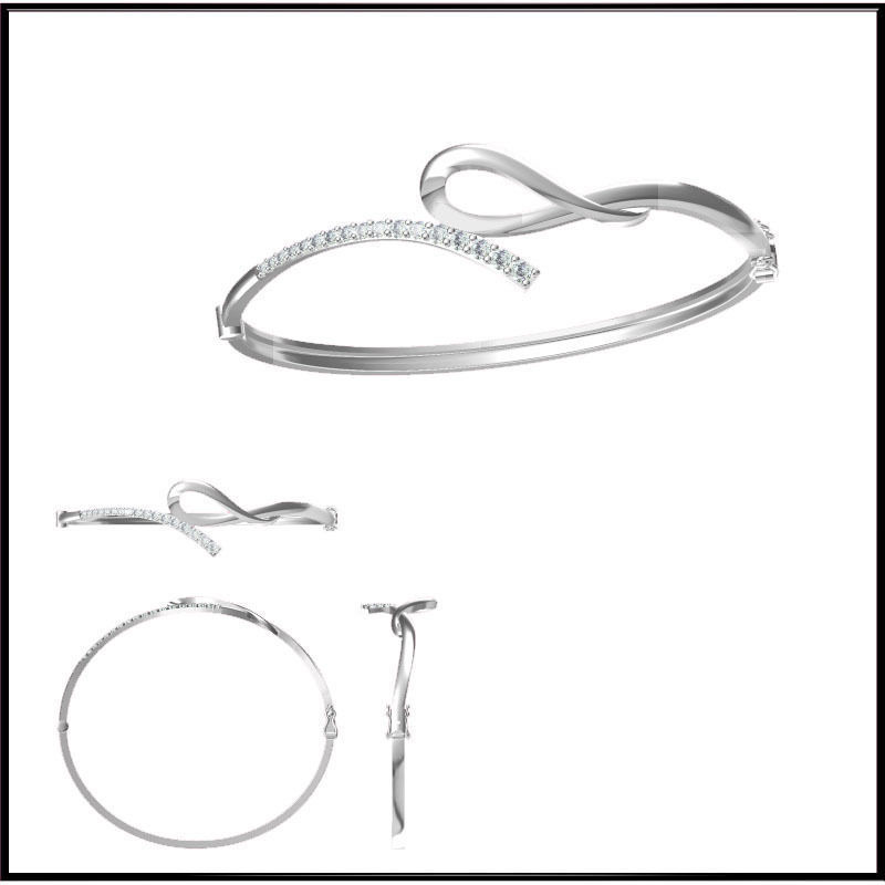 JCD Format bangle designs collection for jewelry 3D print model_20