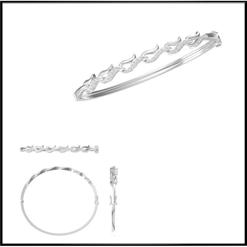 JCD Format bangle designs collection for jewelry 3D print model_7