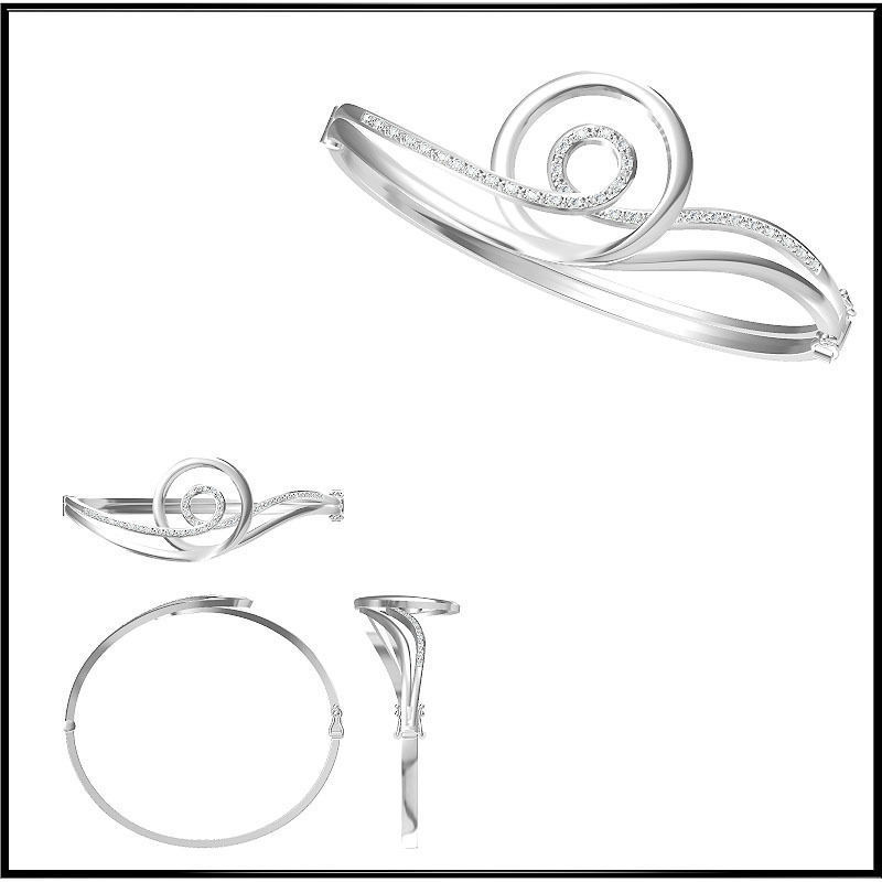 JCD Format bangle designs collection for jewelry 3D print model_55