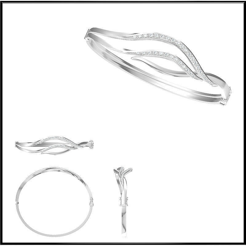 JCD Format bangle designs collection for jewelry 3D print model_47