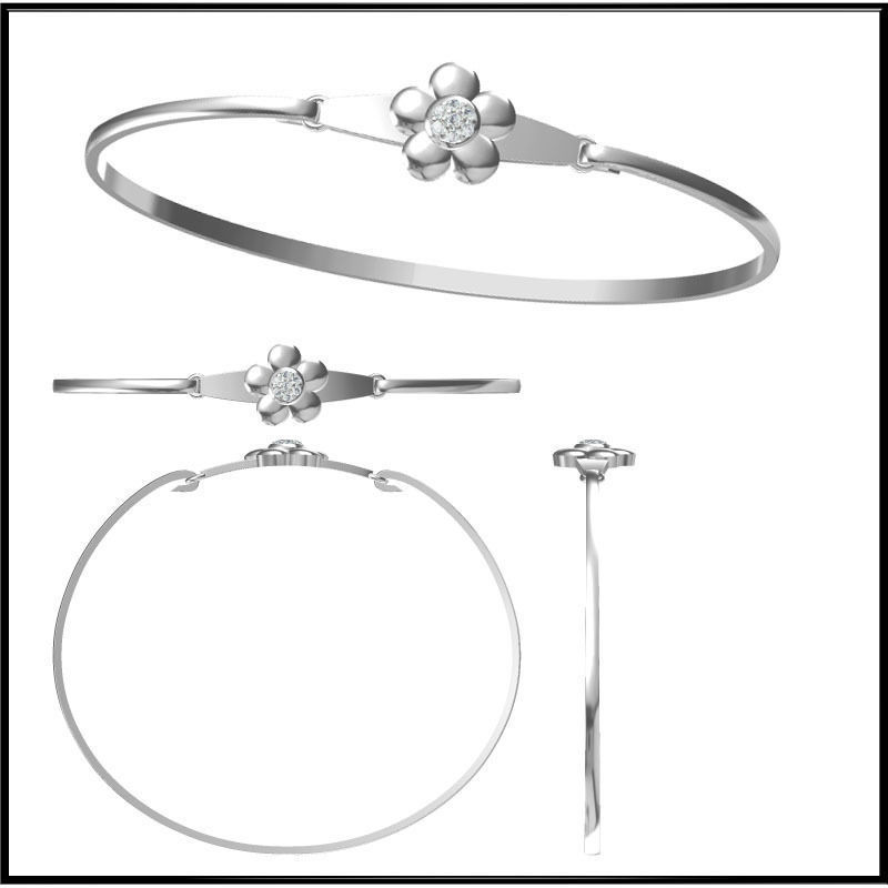 JCD Format bangle designs collection for jewelry 3D print model_13