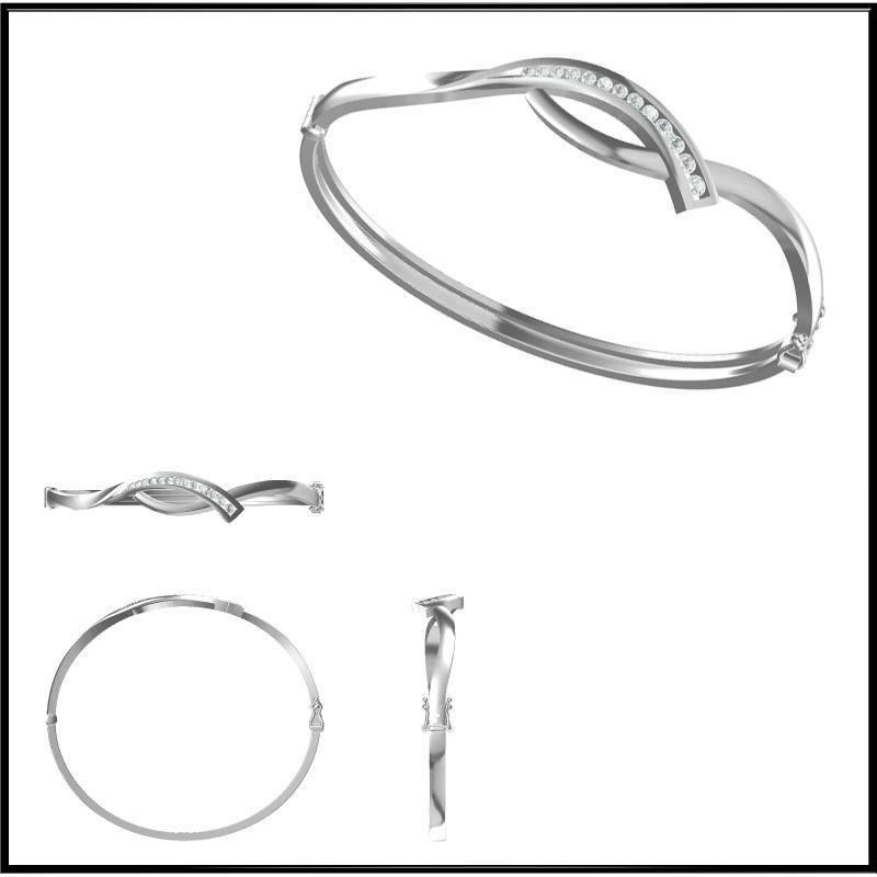 JCD Format bangle designs collection for jewelry 3D print model_18
