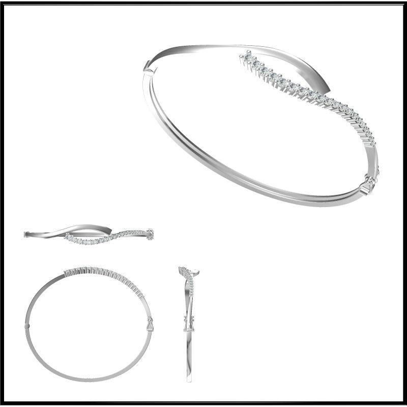 JCD Format bangle designs collection for jewelry 3D print model_29