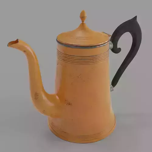 Vintage Coffee Pot 001 3D model