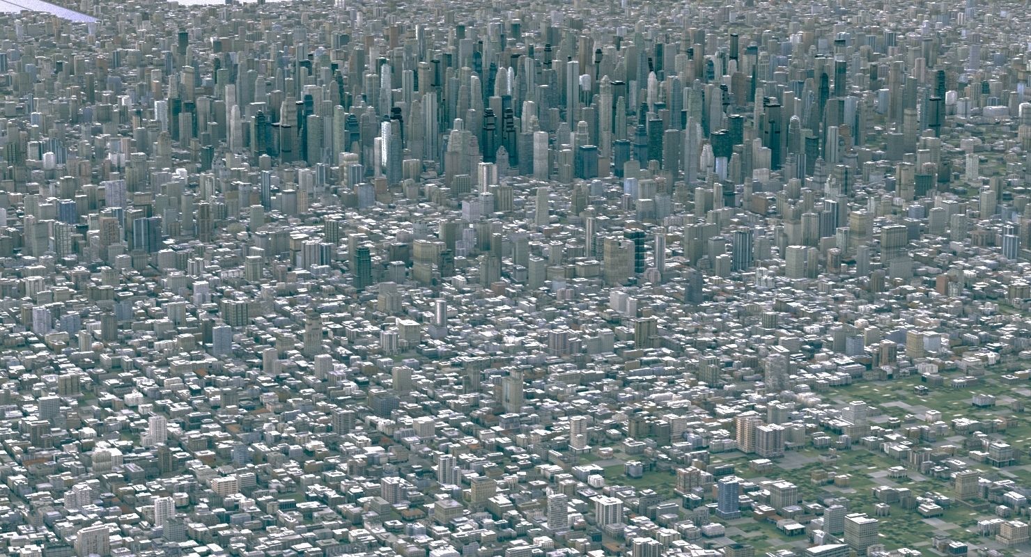 Generic City 3D model_7