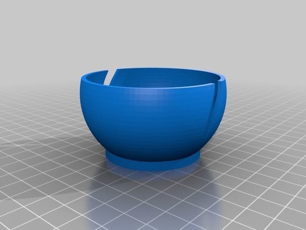 Sphere Vase 3D print model_3