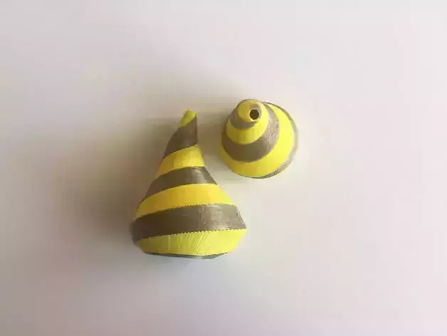 2 Color Spiral Vase V 3b1 Dual Extrusion 3D print model