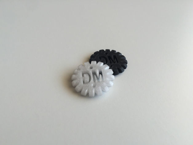 Coin filament test 3D print model_12