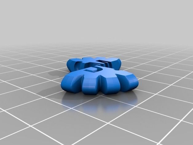 Coin filament test 3D print model_5