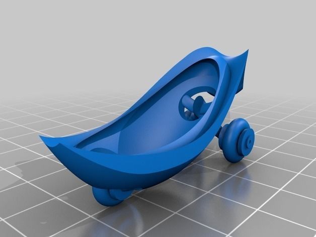 Jet Bike PVA test 3D print model_5