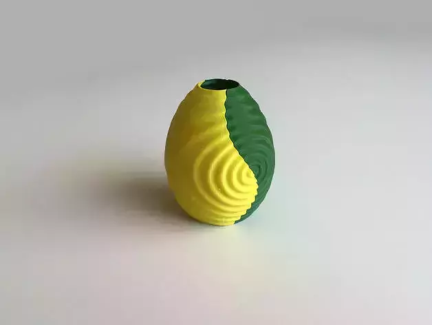 Ripple Vase Dual Extrusion - 2 Color