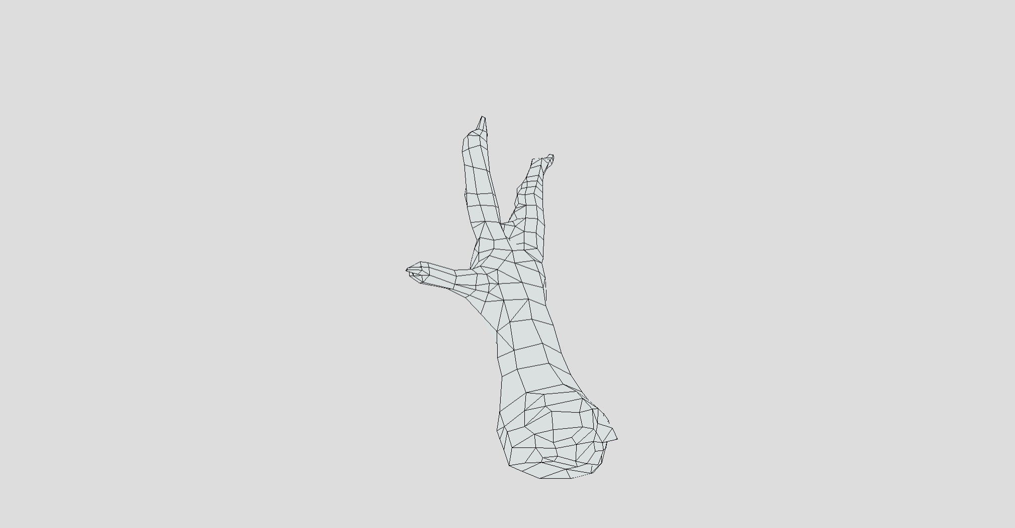 Raw Chicken feet 3dscan model Low-poly 3D model_41