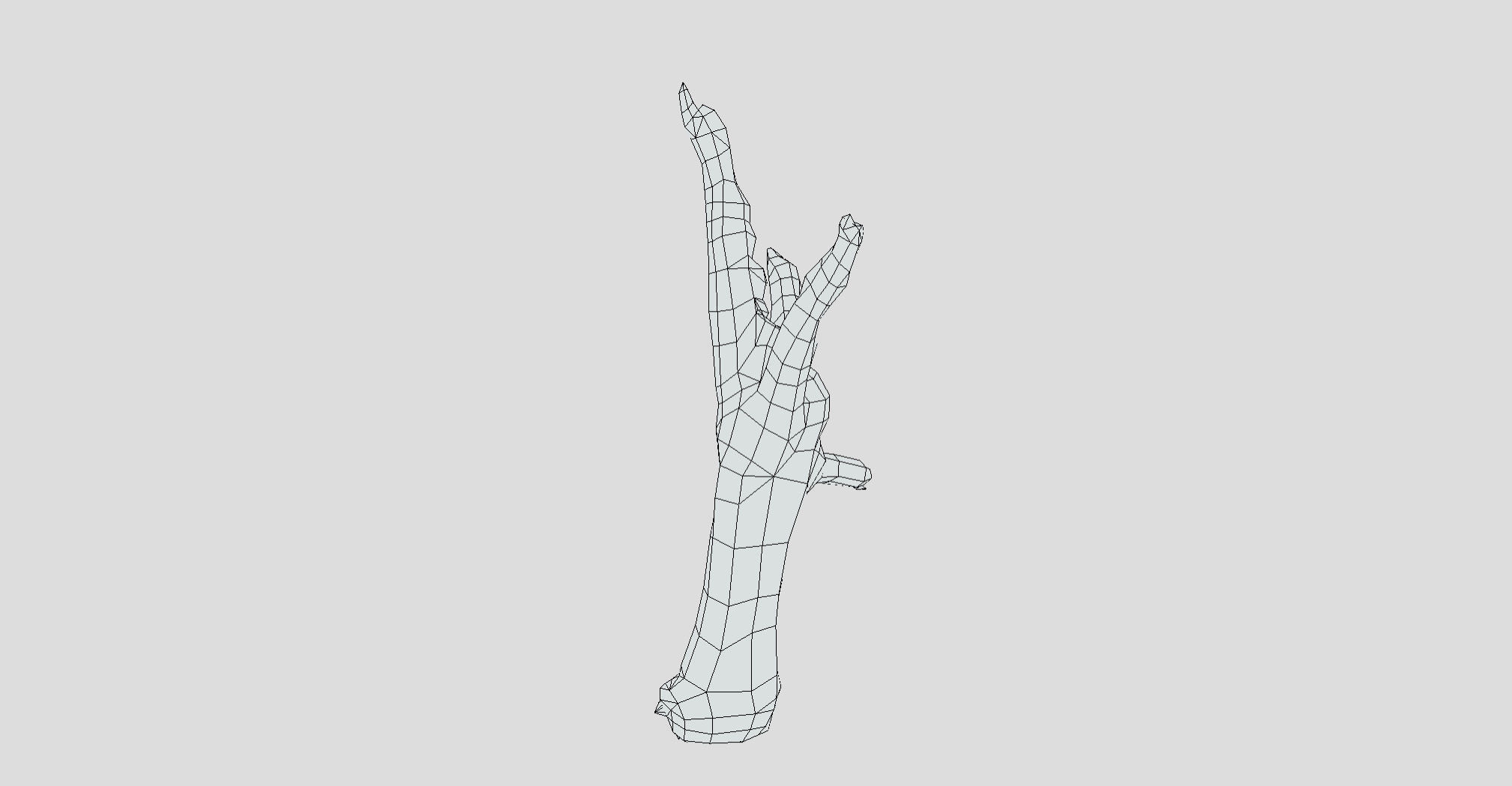 Raw Chicken feet 3dscan model Low-poly 3D model_39