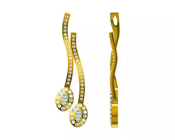 JCD Format Vintage tassel necklaces pendant design