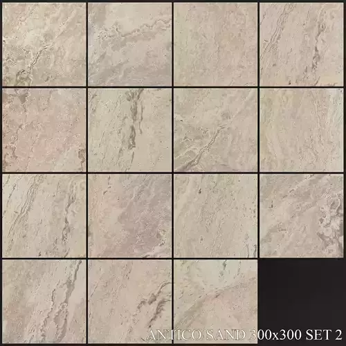 Yurtbay Seramik Antico Sand 300x300 Set 2